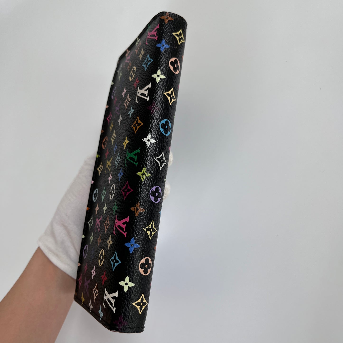 Louis Vuitton x Takashi Murakami Sarah Black Multicolor Wallet
