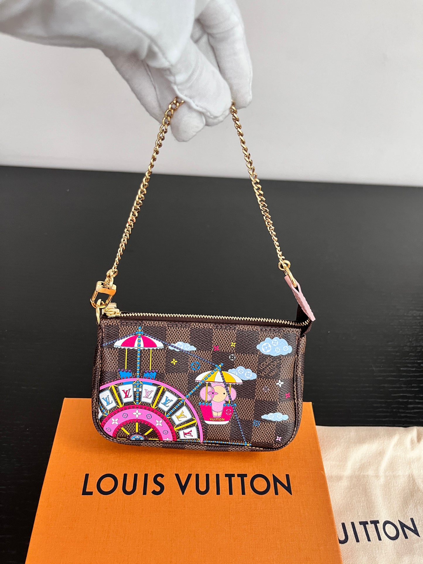 Louis Vuitton Mini Pochette Vivienne Christmas 2020