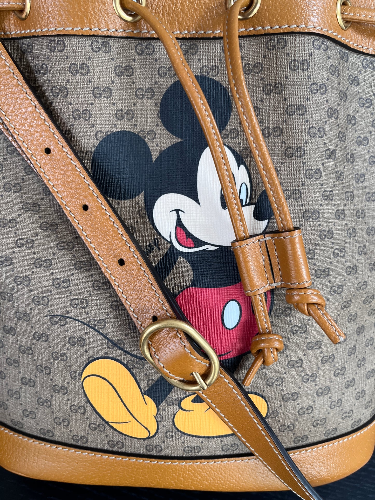 Gucci x Disney Mickey Mouse Bucket Bag