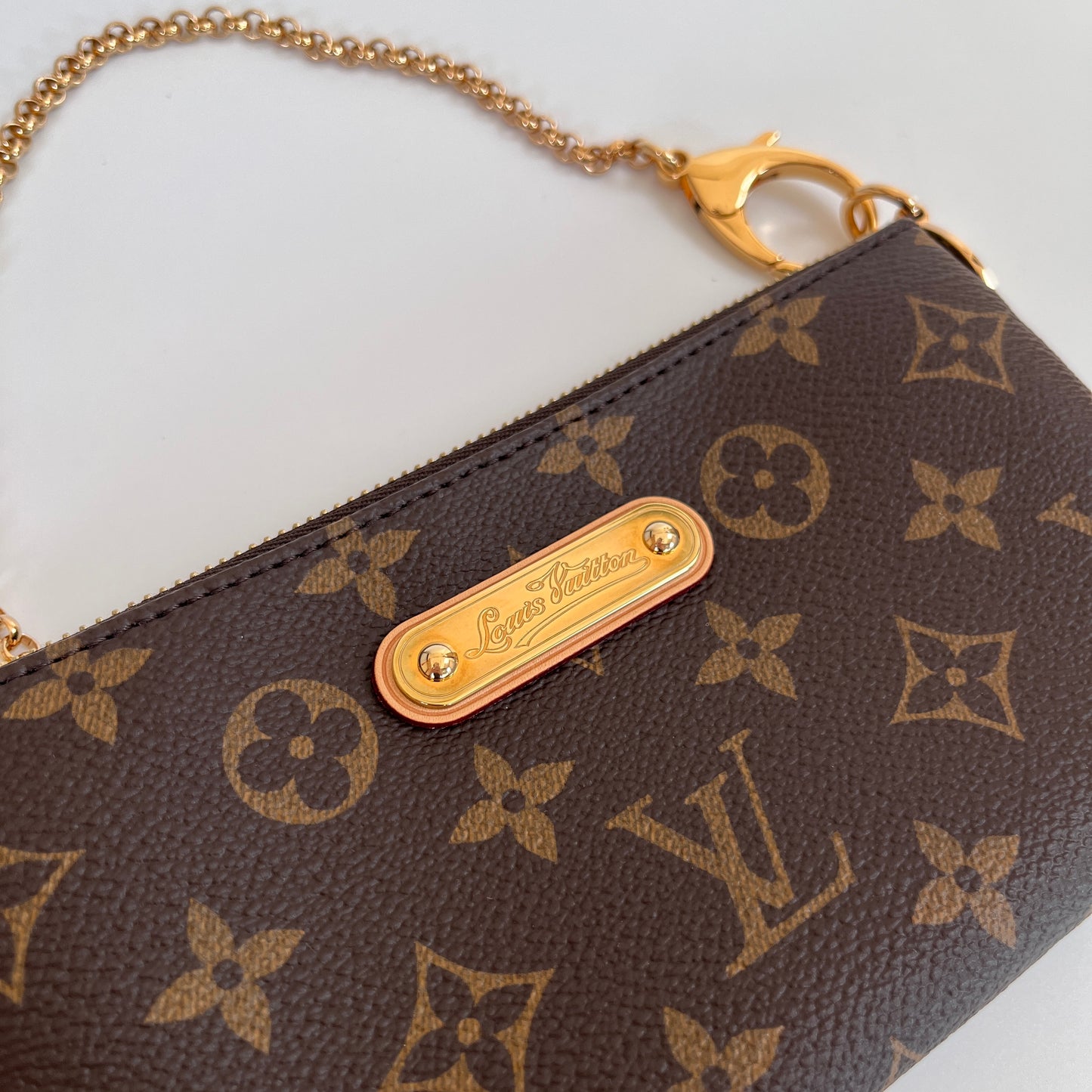 Louis Vuitton Milla MM Monogram Clutch