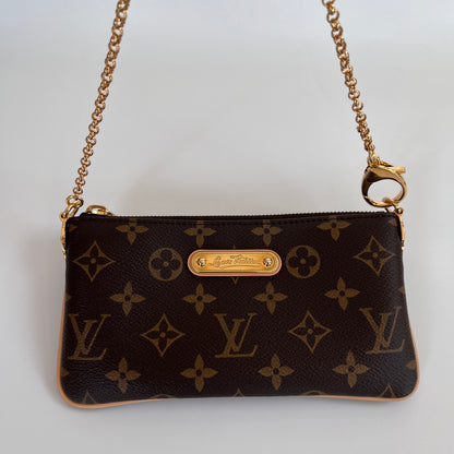 Louis Vuitton Milla MM Monogram Clutch