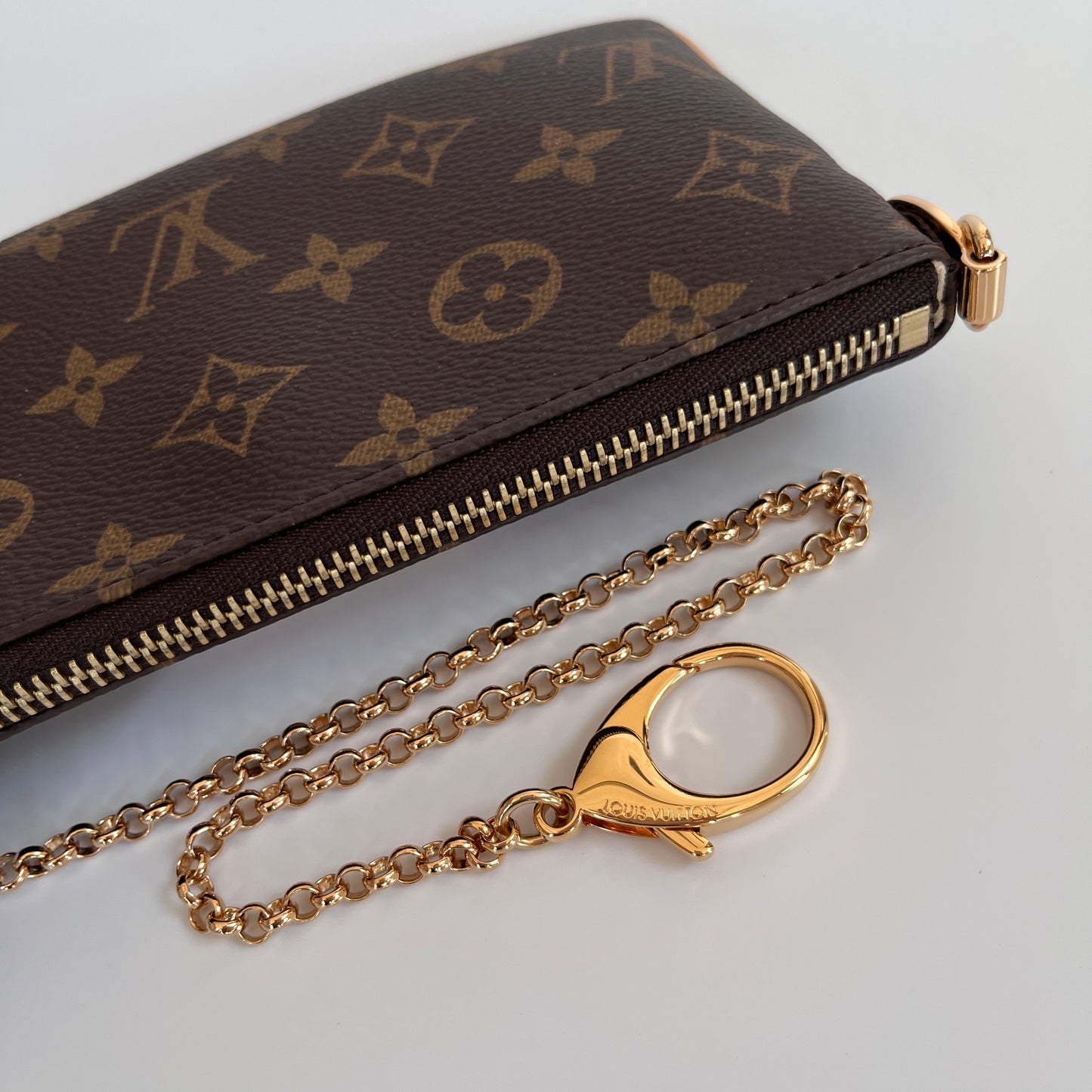 Louis Vuitton Milla MM Monogram Clutch