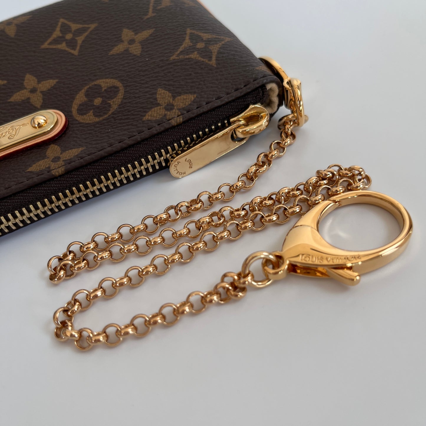 Louis Vuitton Milla MM Monogram Clutch