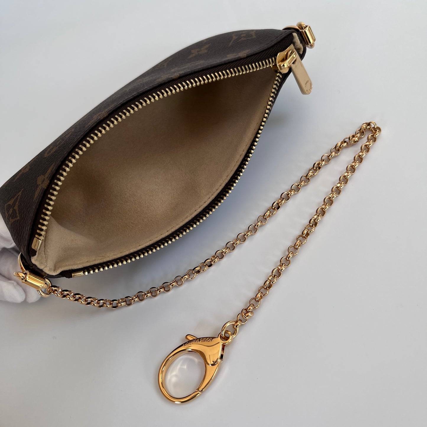 Louis Vuitton Milla MM Monogram Clutch