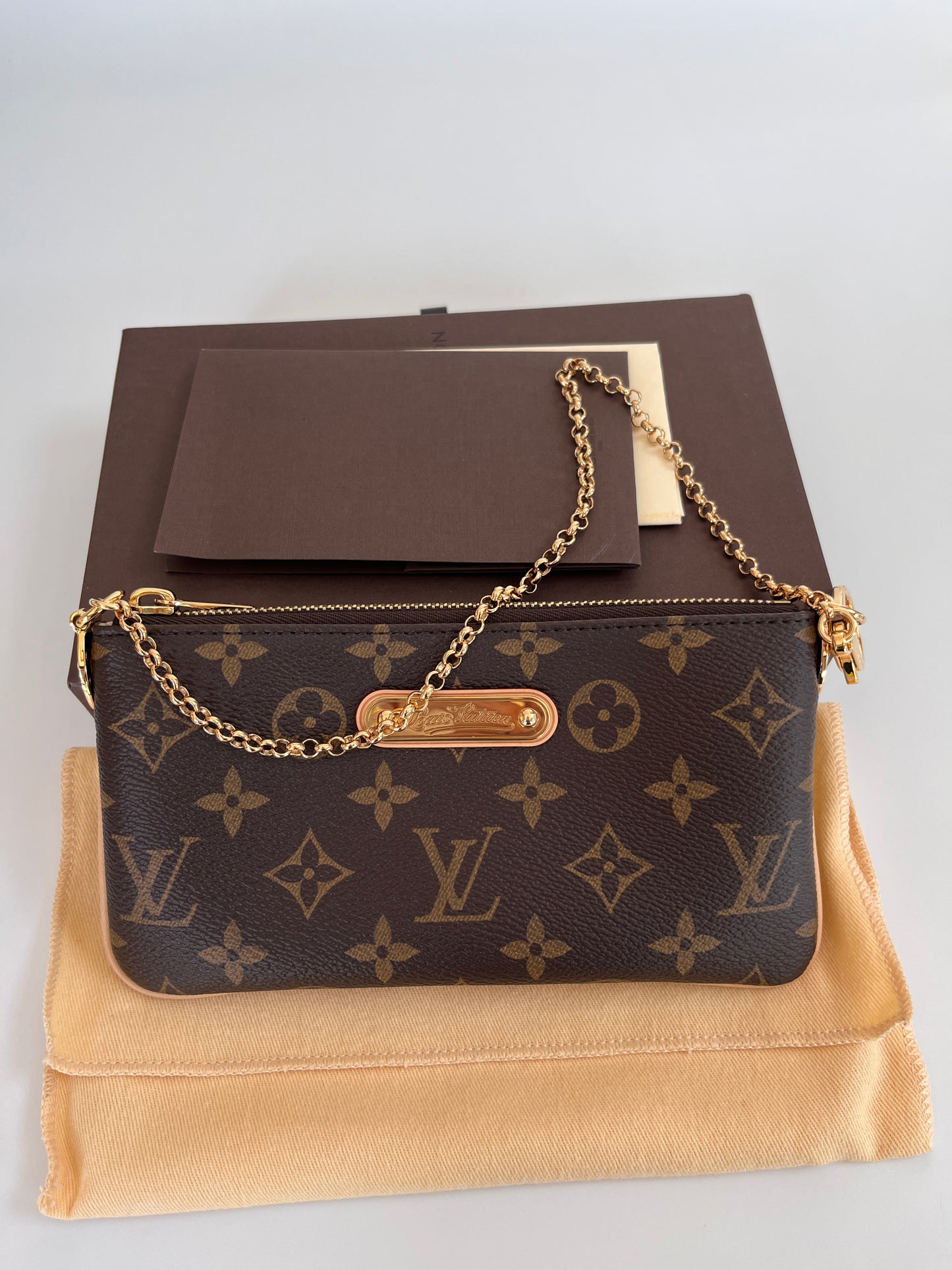 Louis Vuitton Milla MM Monogram Clutch