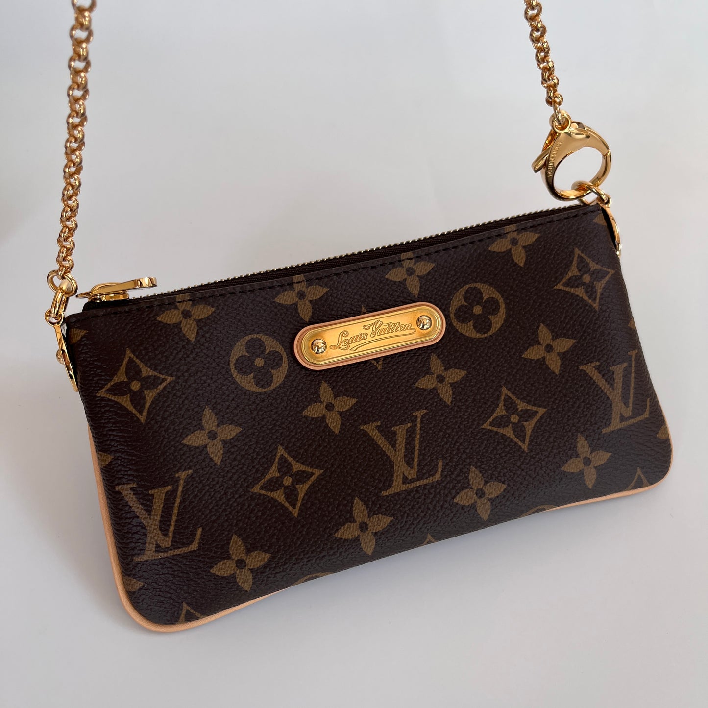 Louis Vuitton Milla MM Monogram Clutch
