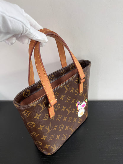 Louis Vuitton Takashi Murakami Vavin PM Panda Top Handle Bag