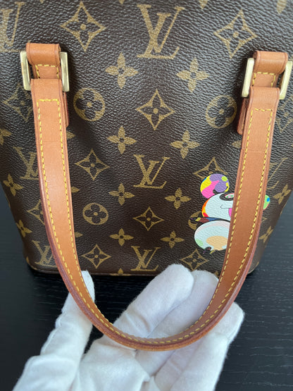 Louis Vuitton Takashi Murakami Vavin PM Panda Top Handle Bag