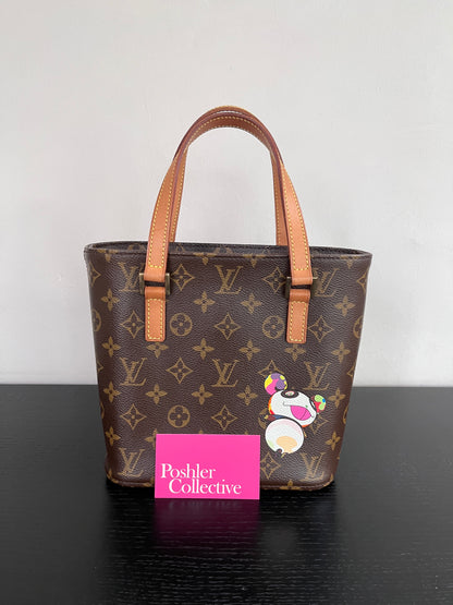 Louis Vuitton Takashi Murakami Vavin PM Panda Top Handle Bag