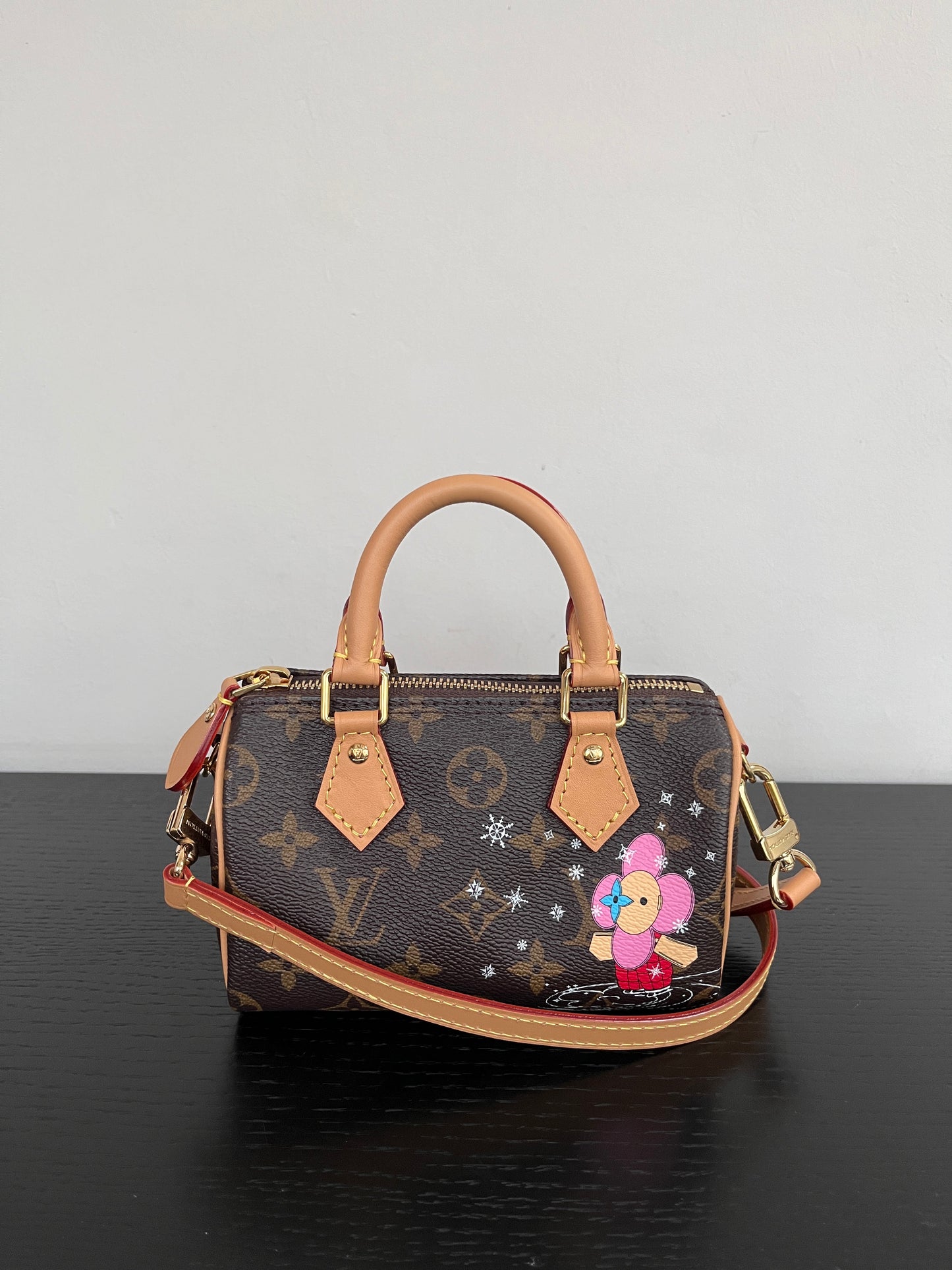 Louis Vuitton Nano Speedy Monogram Christmas 2023 Vivienne