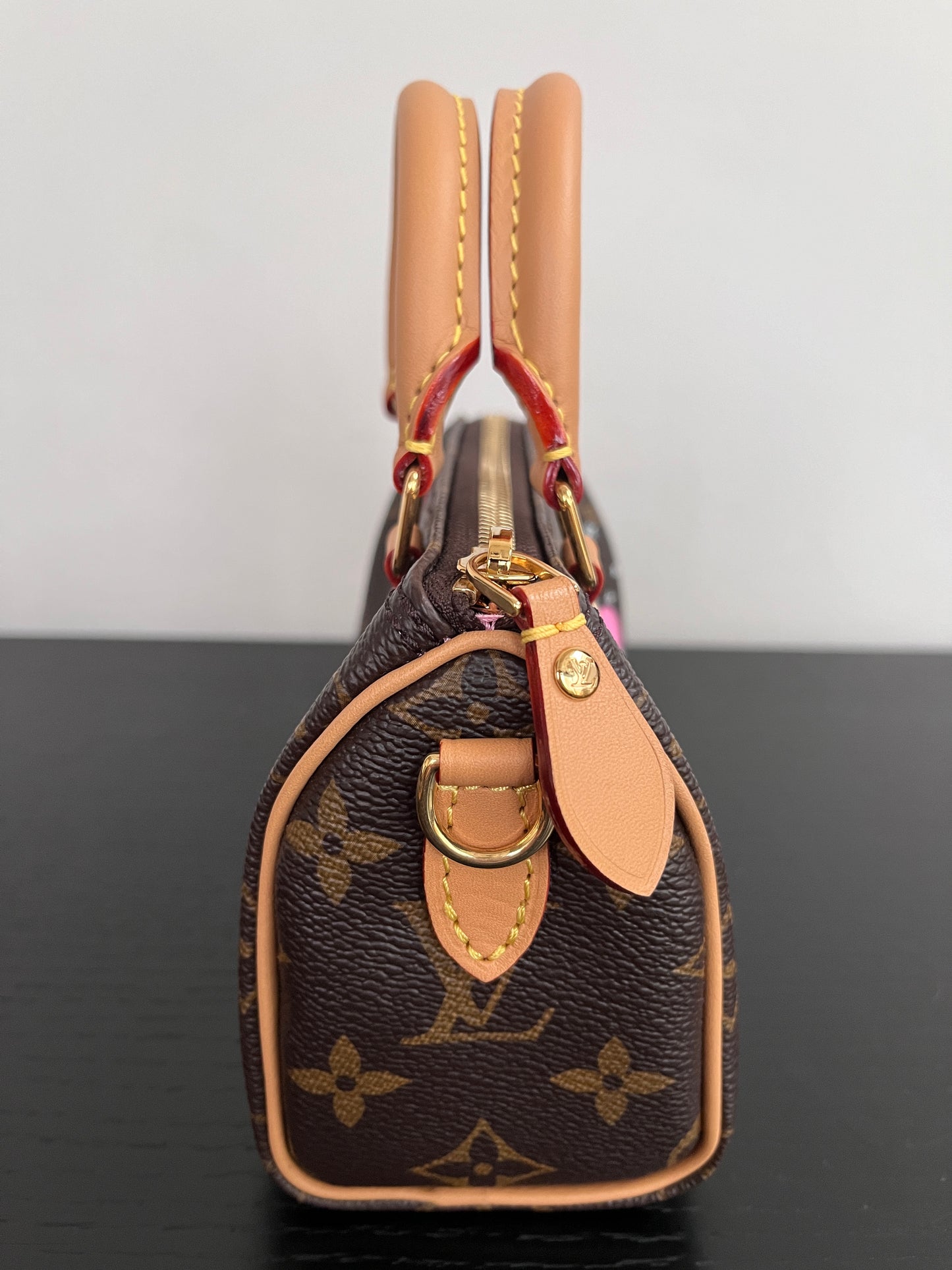 Louis Vuitton Nano Speedy Monogram Christmas 2023 Vivienne