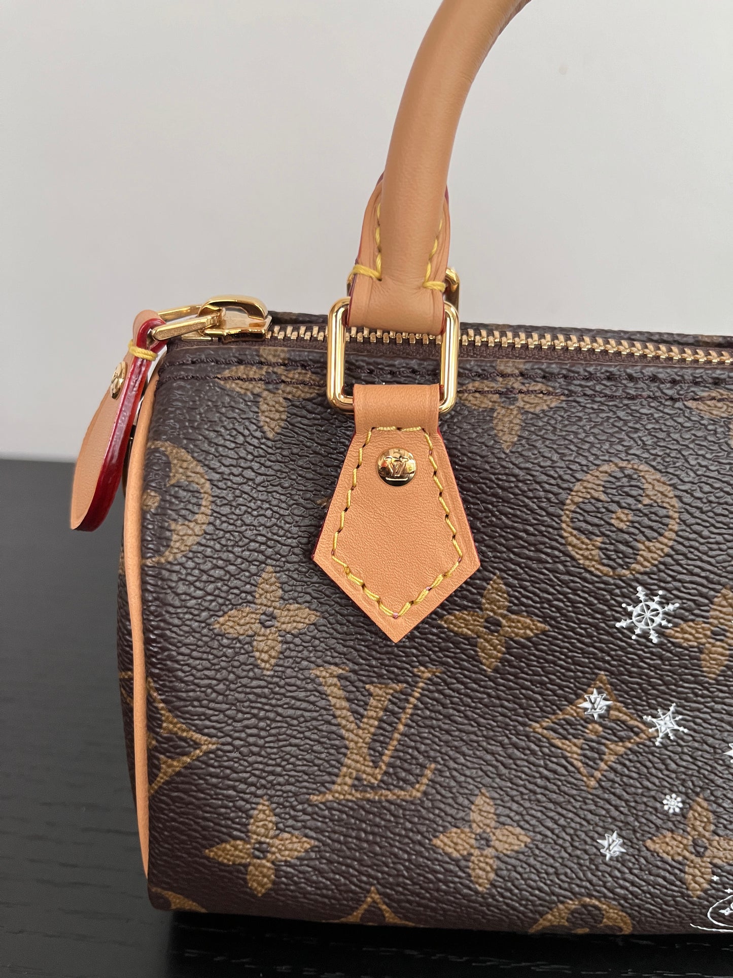 Louis Vuitton Nano Speedy Monogram Christmas 2023 Vivienne