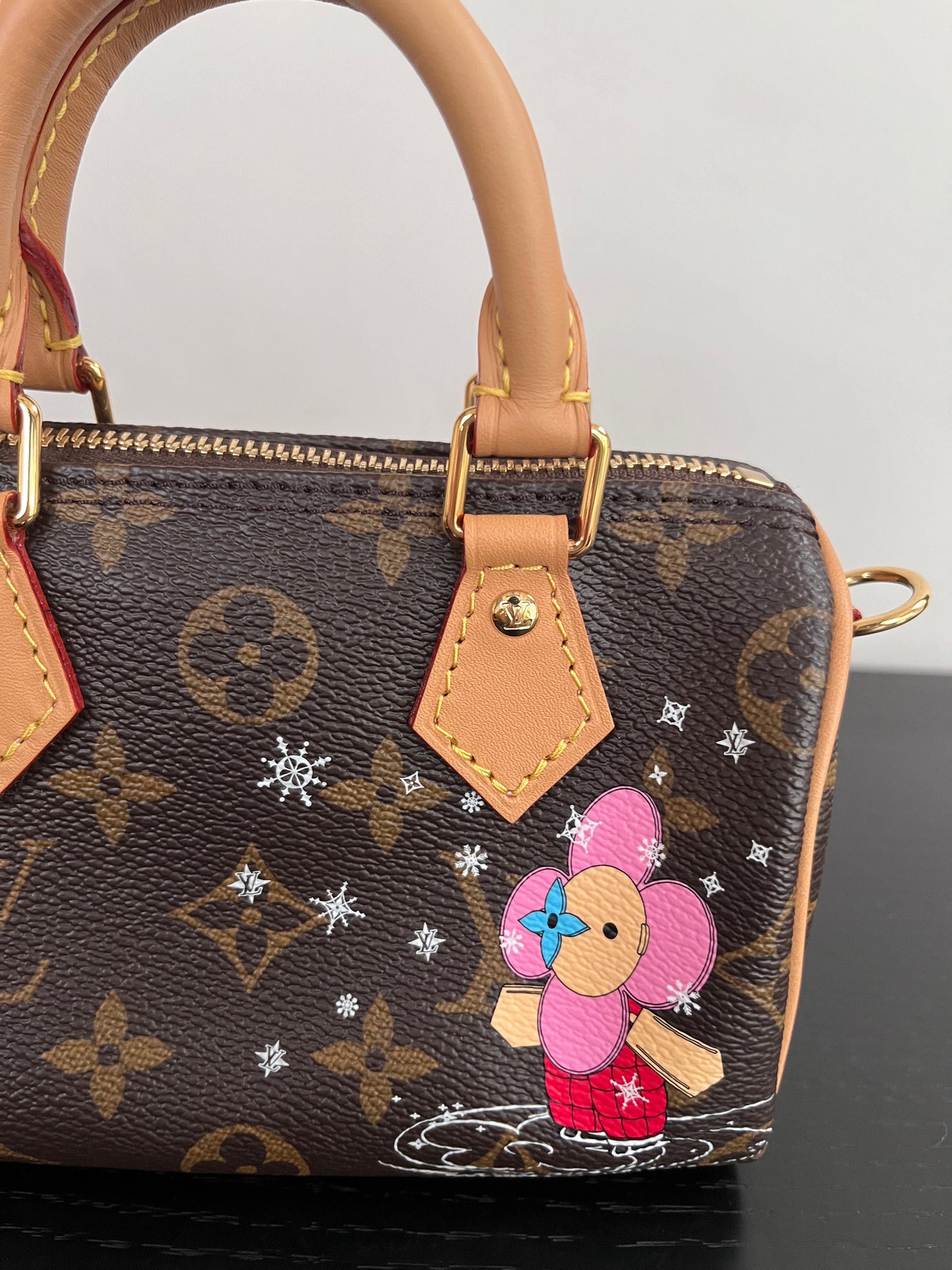 Louis Vuitton Nano Speedy Monogram Christmas 2023 Vivienne