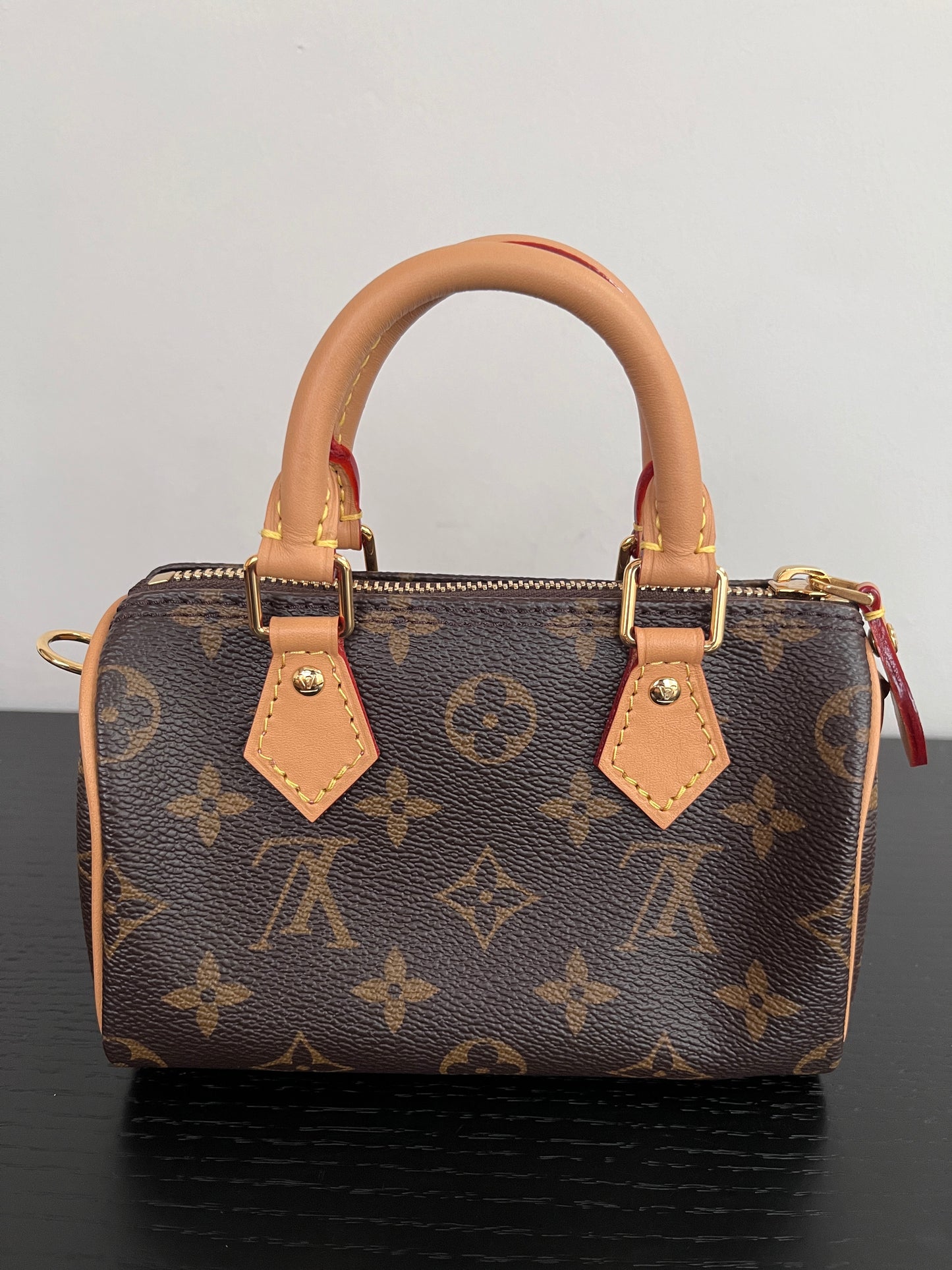 Louis Vuitton Nano Speedy Monogram Christmas 2023 Vivienne