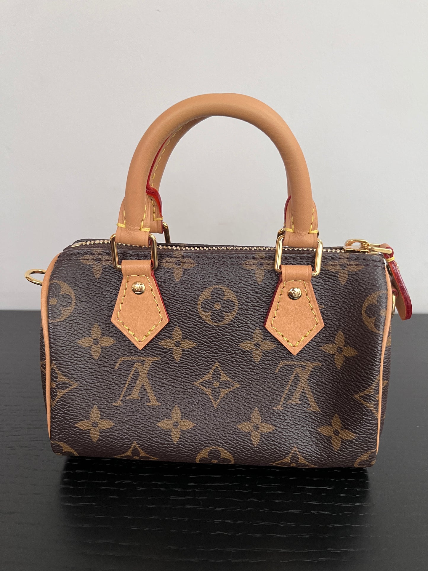 Louis Vuitton Nano Speedy Monogram Christmas 2023 Vivienne