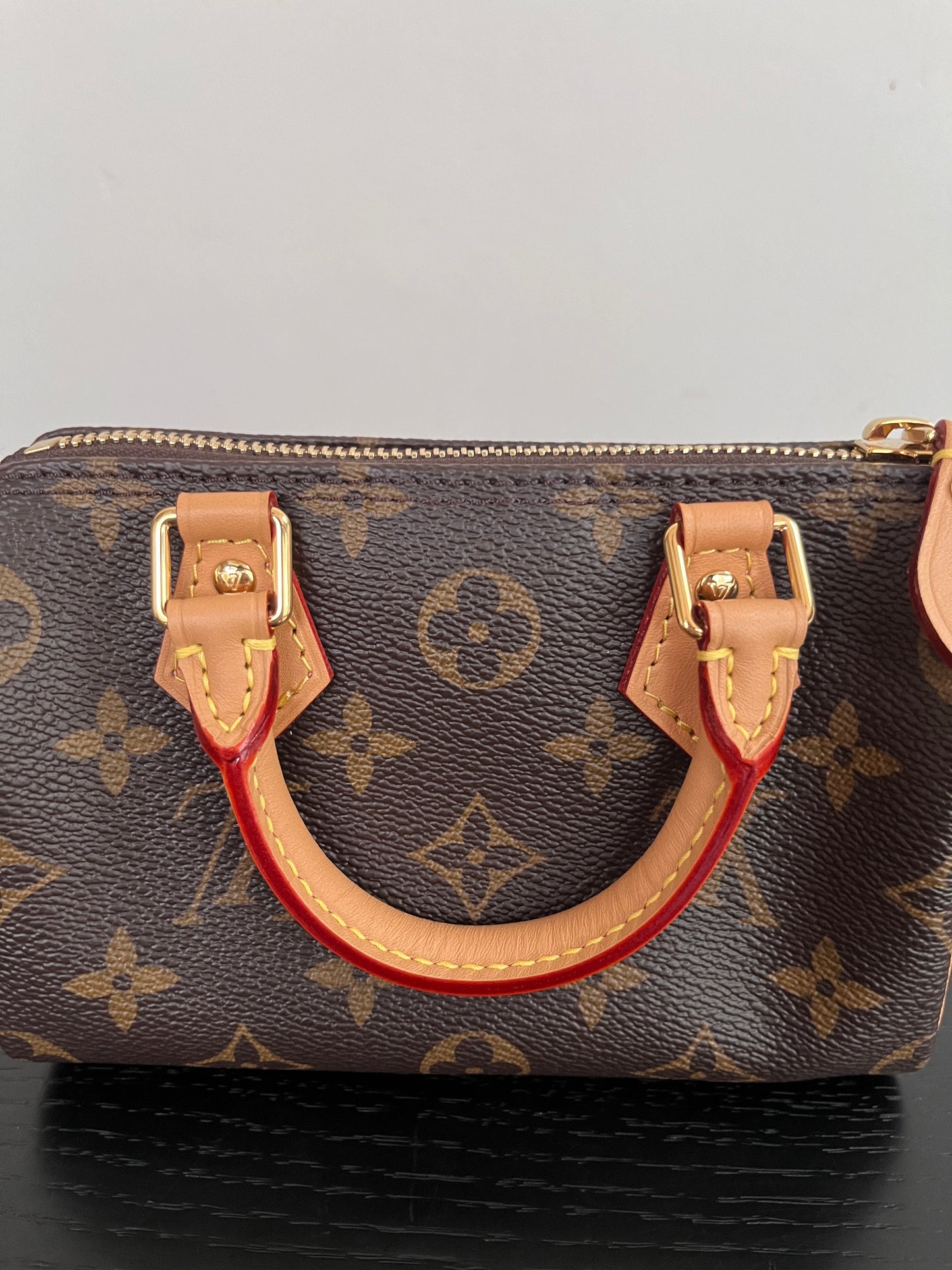 Louis Vuitton Nano Speedy Monogram Christmas 2023 Vivienne