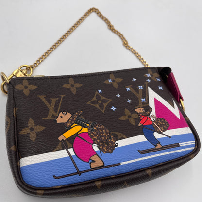 Louis Vuitton Mini Pochette Limited Edition Christmas 2018