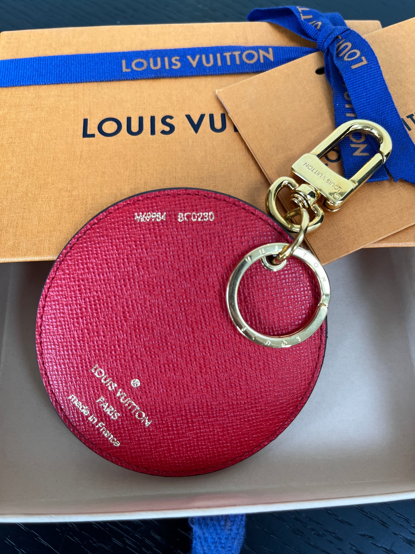 Louis Vuitton Vivienne 2020 Christmas Bag Charm Key Ring