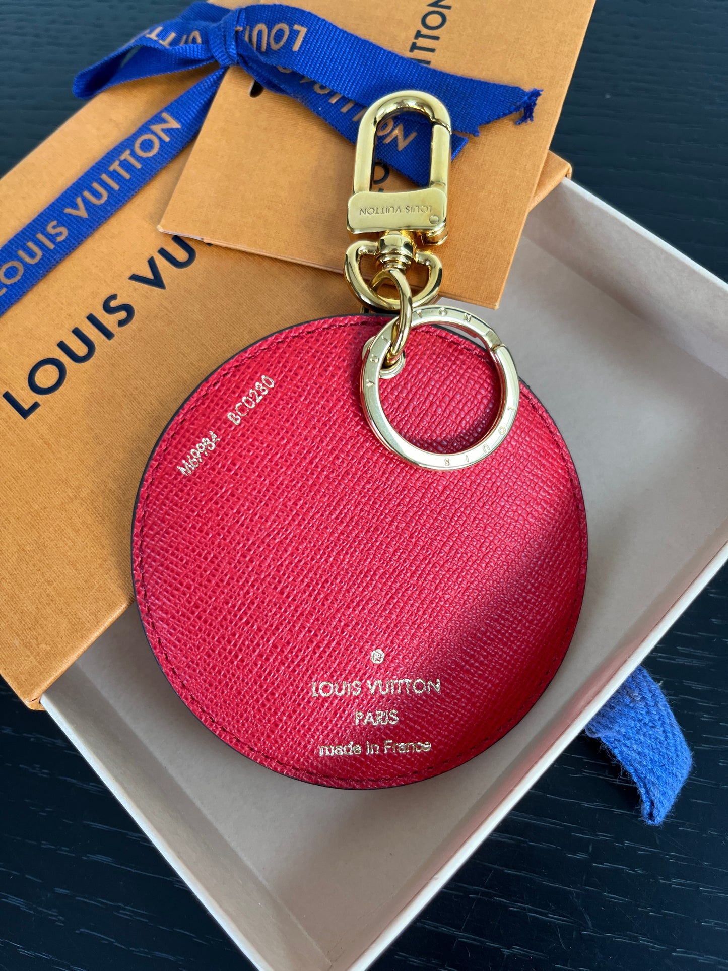 Louis Vuitton Vivienne 2020 Christmas Bag Charm Key Ring