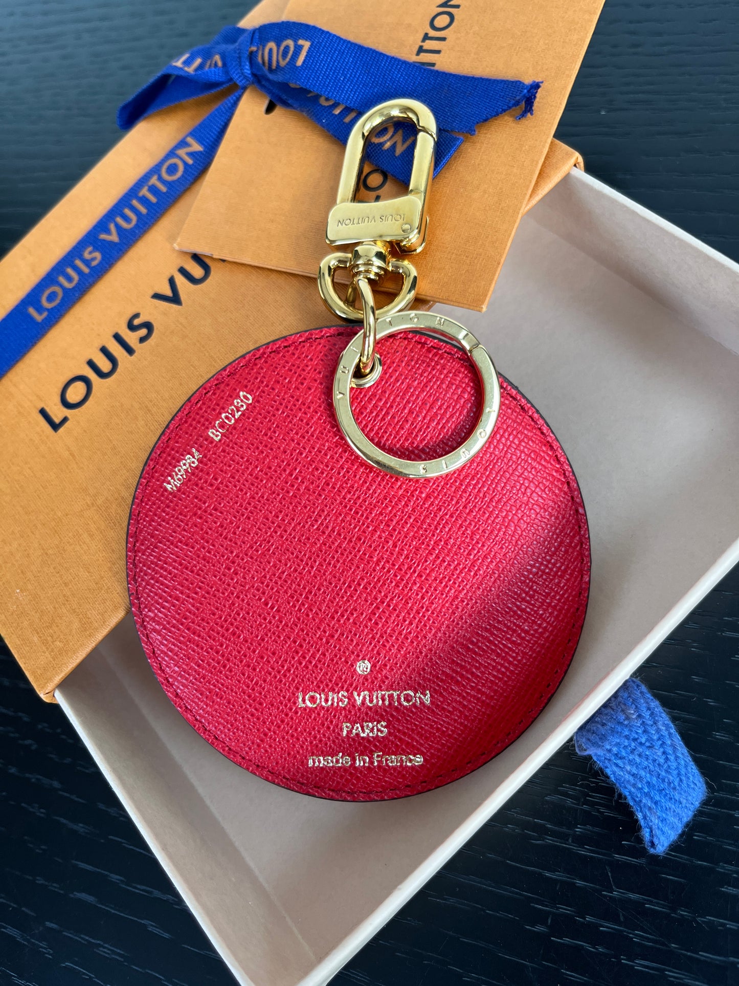 Louis Vuitton Vivienne 2020 Christmas Bag Charm Key Ring