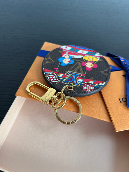 Louis Vuitton Vivienne 2020 Christmas Bag Charm Key Ring