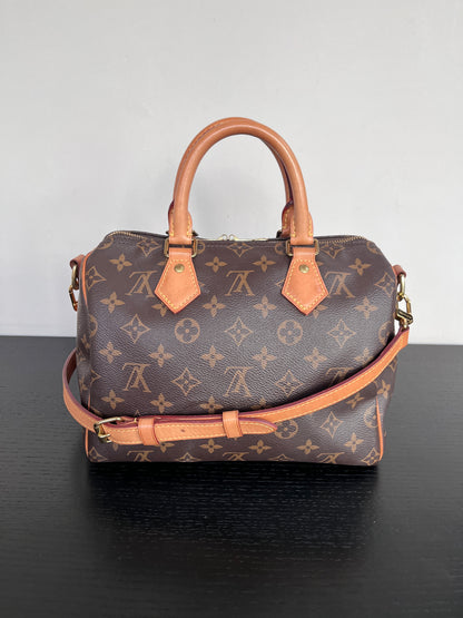 Louis Vuitton Speedy Bandoulière 25 Monogram WITHOUT LOCK & KEYS