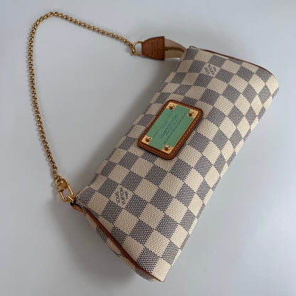 Louis Vuitton Eva PM Damier Azur Clutch