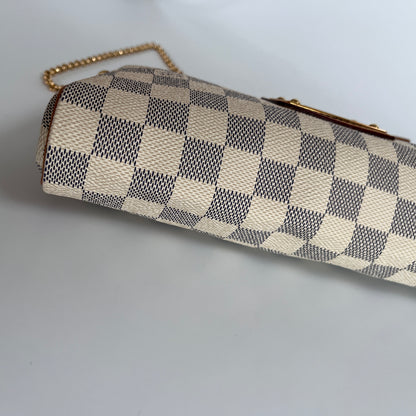 Louis Vuitton Eva PM Damier Azur Clutch