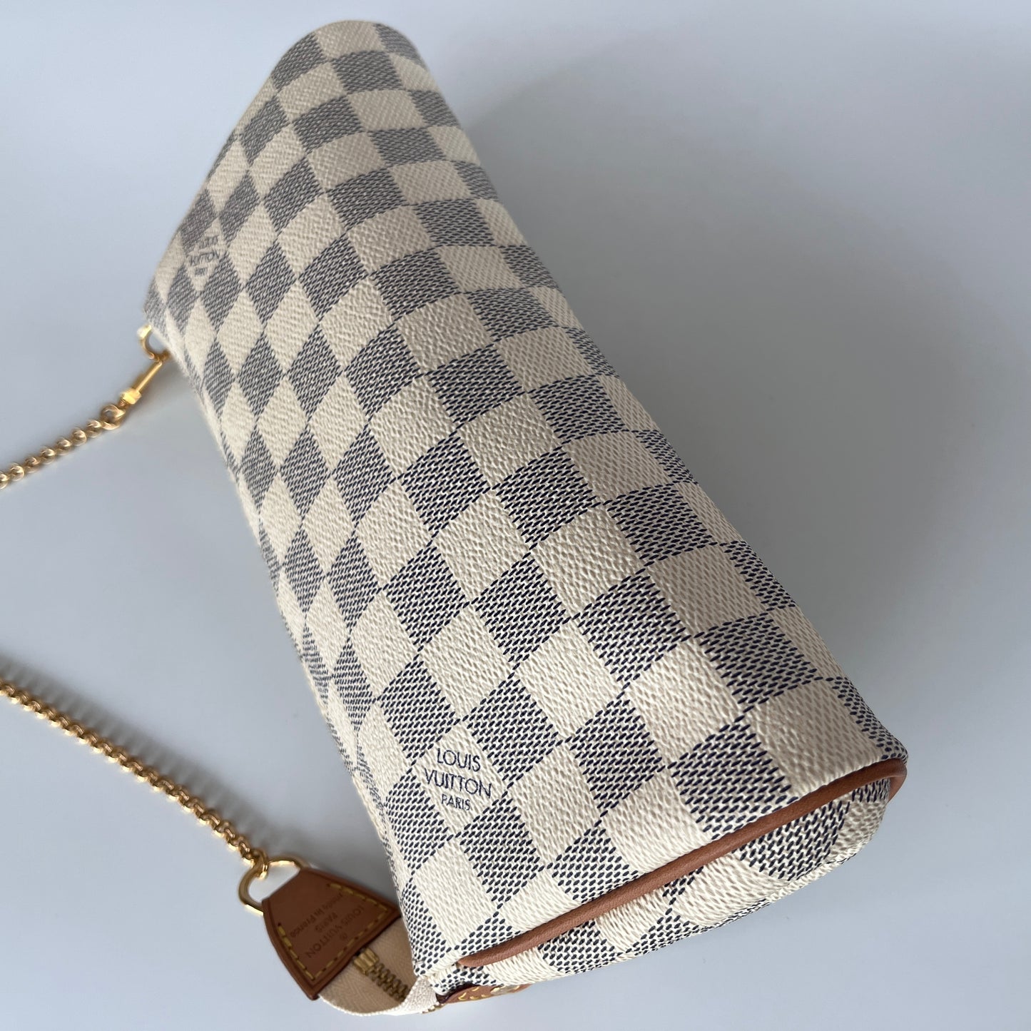 Louis Vuitton Eva PM Damier Azur Clutch