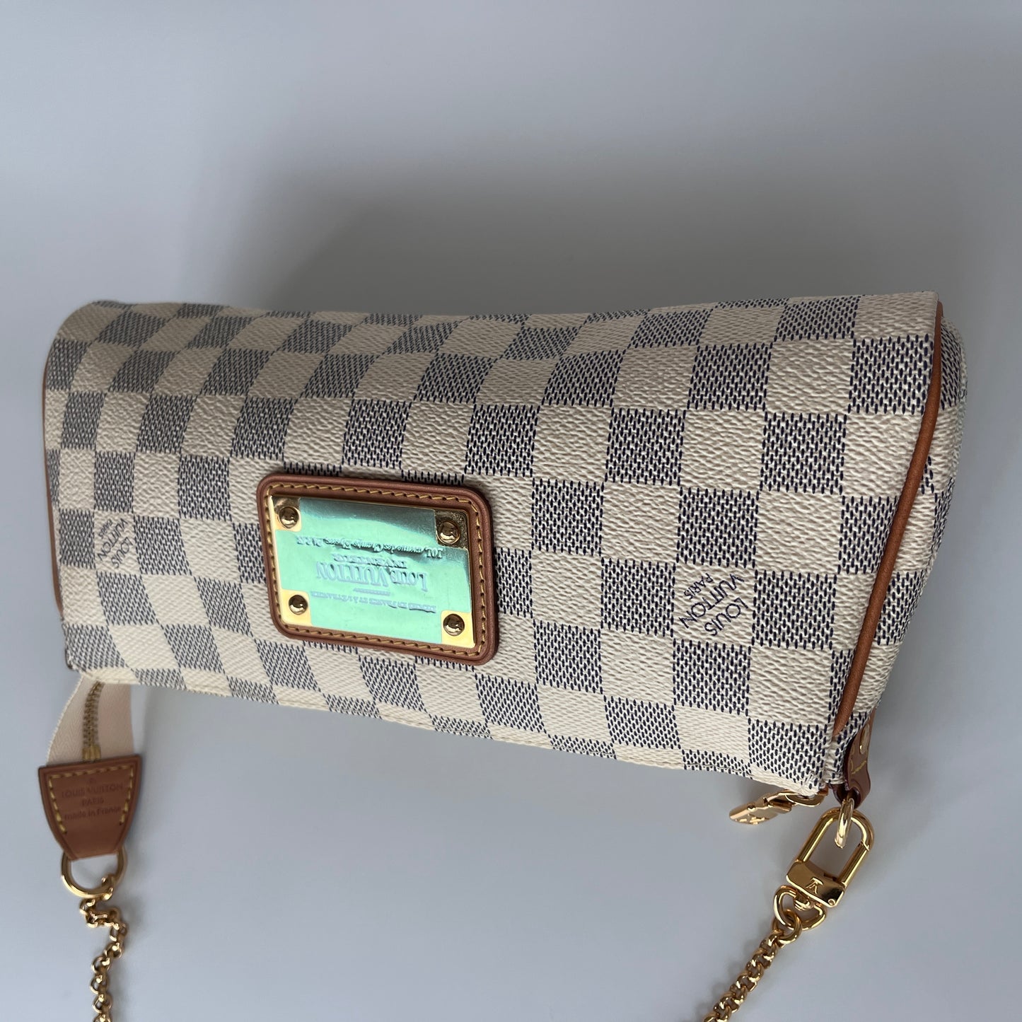 Louis Vuitton Eva PM Damier Azur Clutch