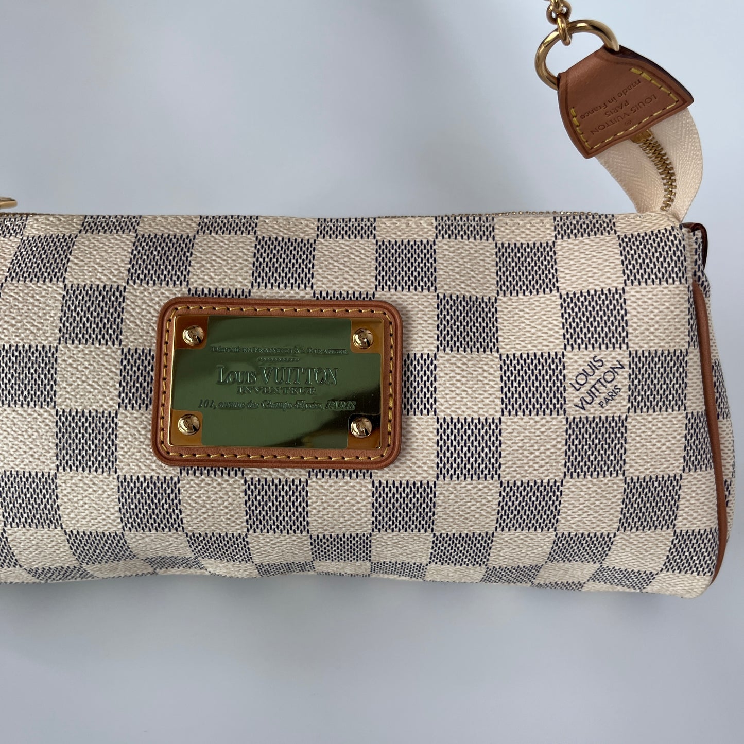 Louis Vuitton Eva PM Damier Azur Clutch