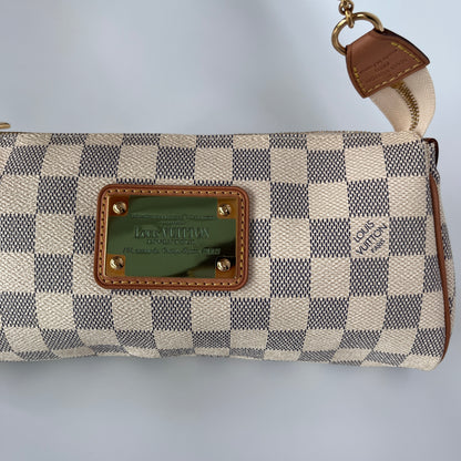 Louis Vuitton Eva PM Damier Azur Clutch