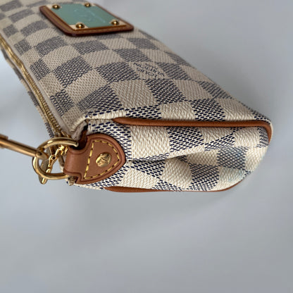 Louis Vuitton Eva PM Damier Azur Clutch