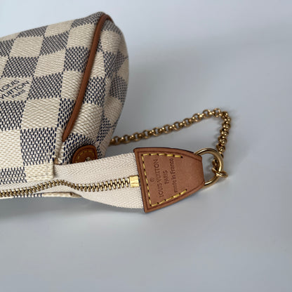 Louis Vuitton Eva PM Damier Azur Clutch