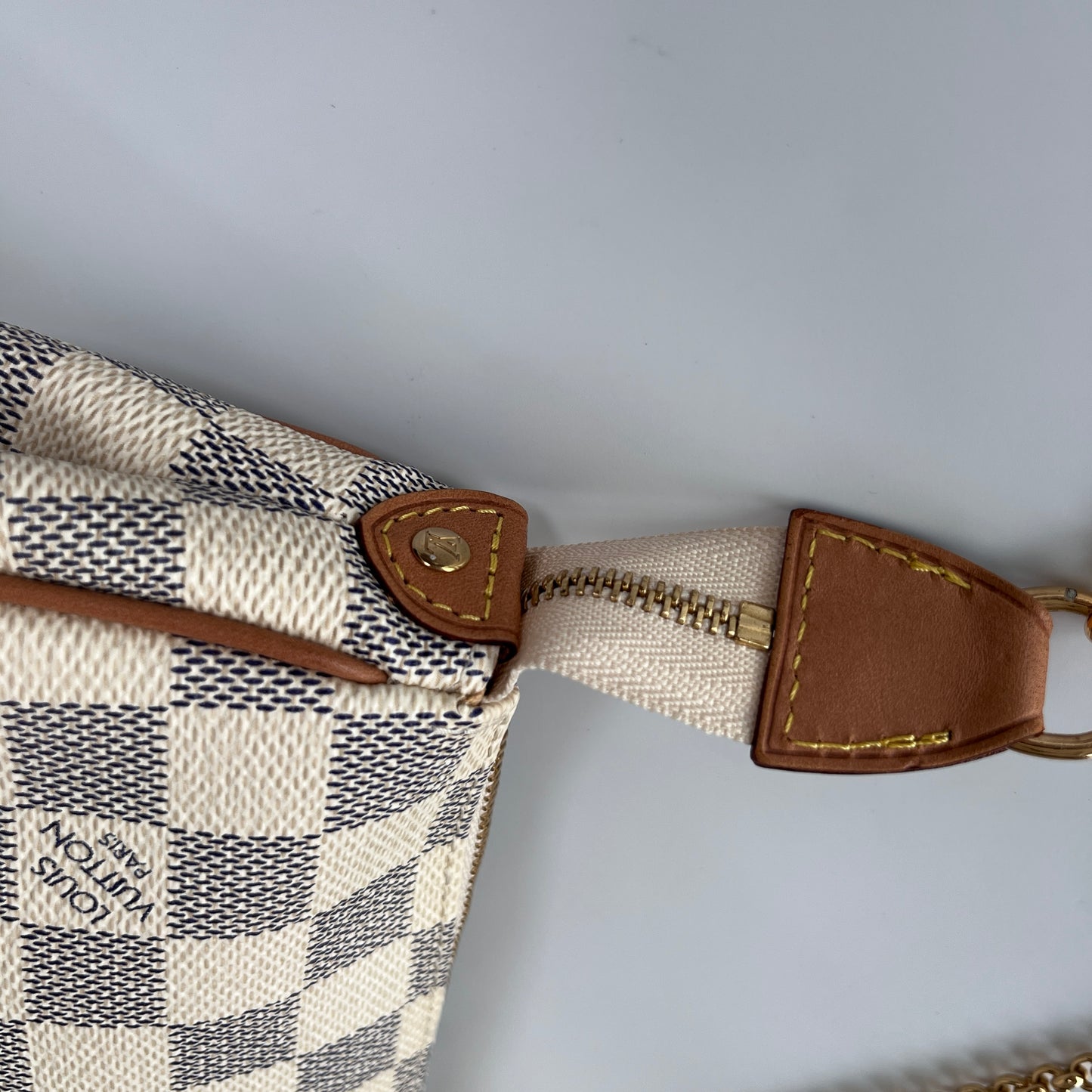 Louis Vuitton Eva PM Damier Azur Clutch