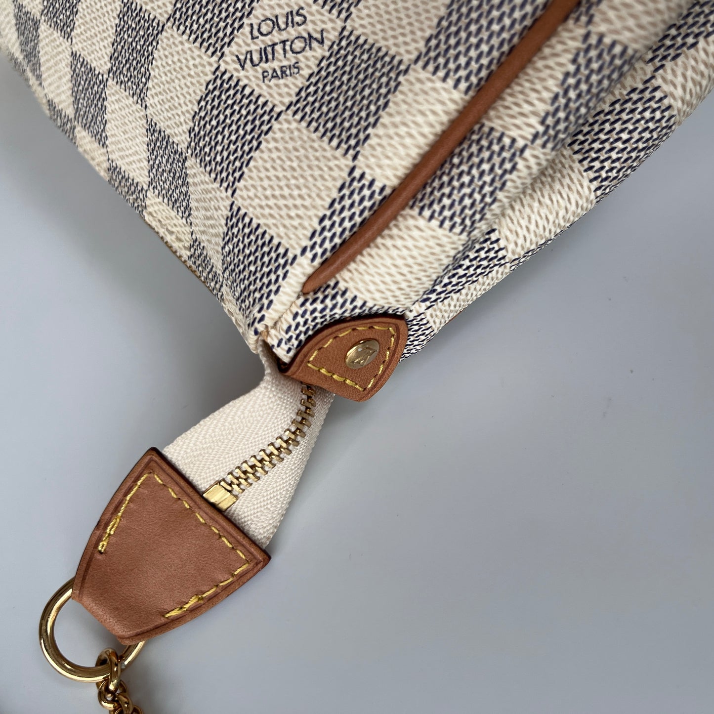 Louis Vuitton Eva PM Damier Azur Clutch