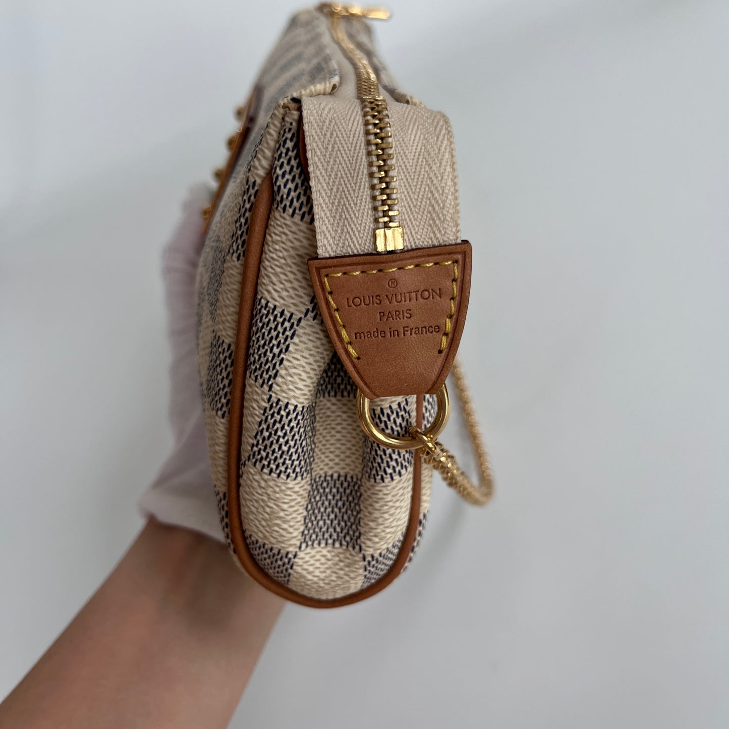 Louis Vuitton Eva PM Damier Azur Clutch