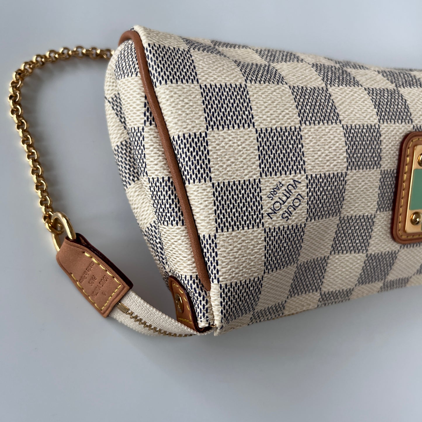 Louis Vuitton Eva PM Damier Azur Clutch