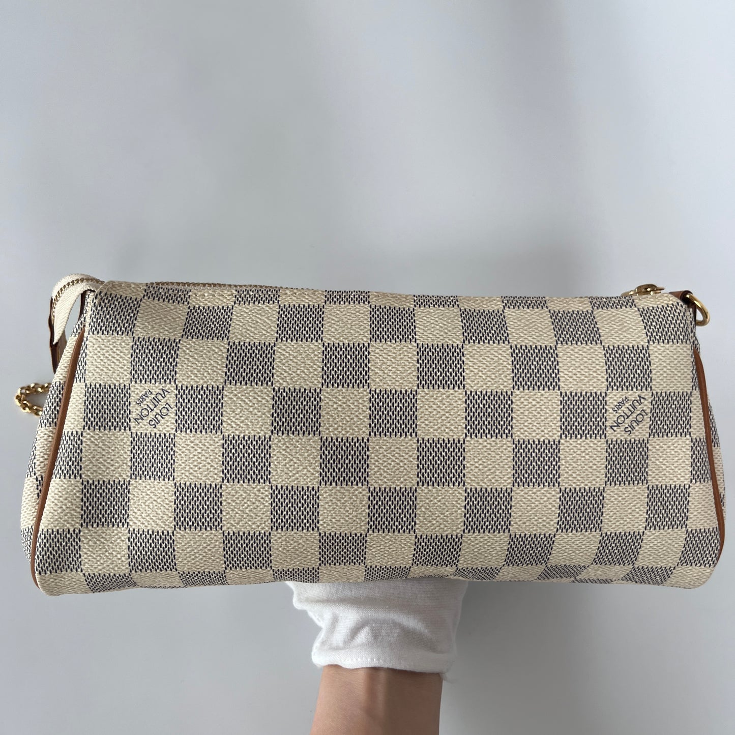 Louis Vuitton Eva PM Damier Azur Clutch