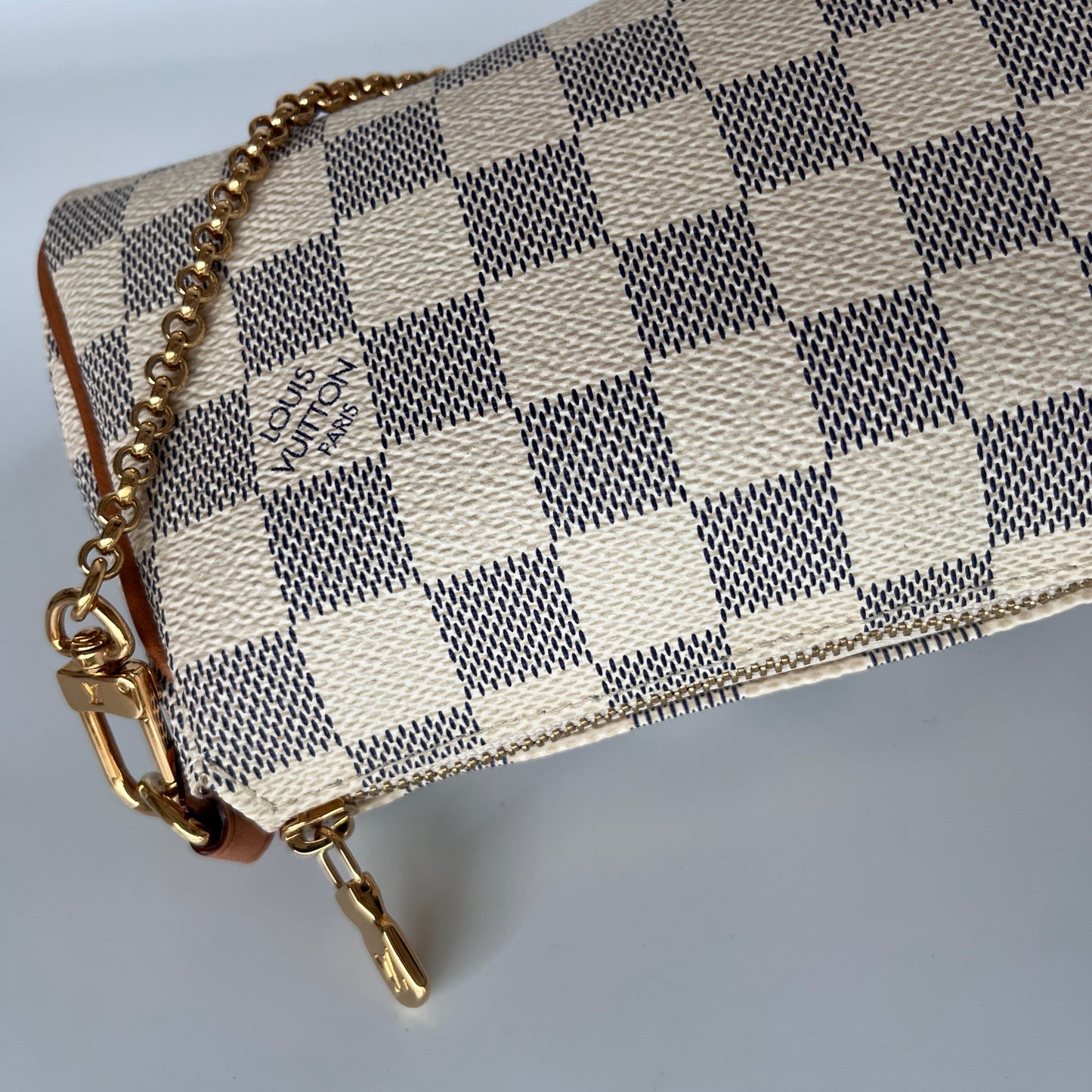 Louis Vuitton Eva PM Damier Azur Clutch