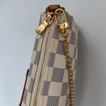 Louis Vuitton Eva PM Damier Azur Clutch