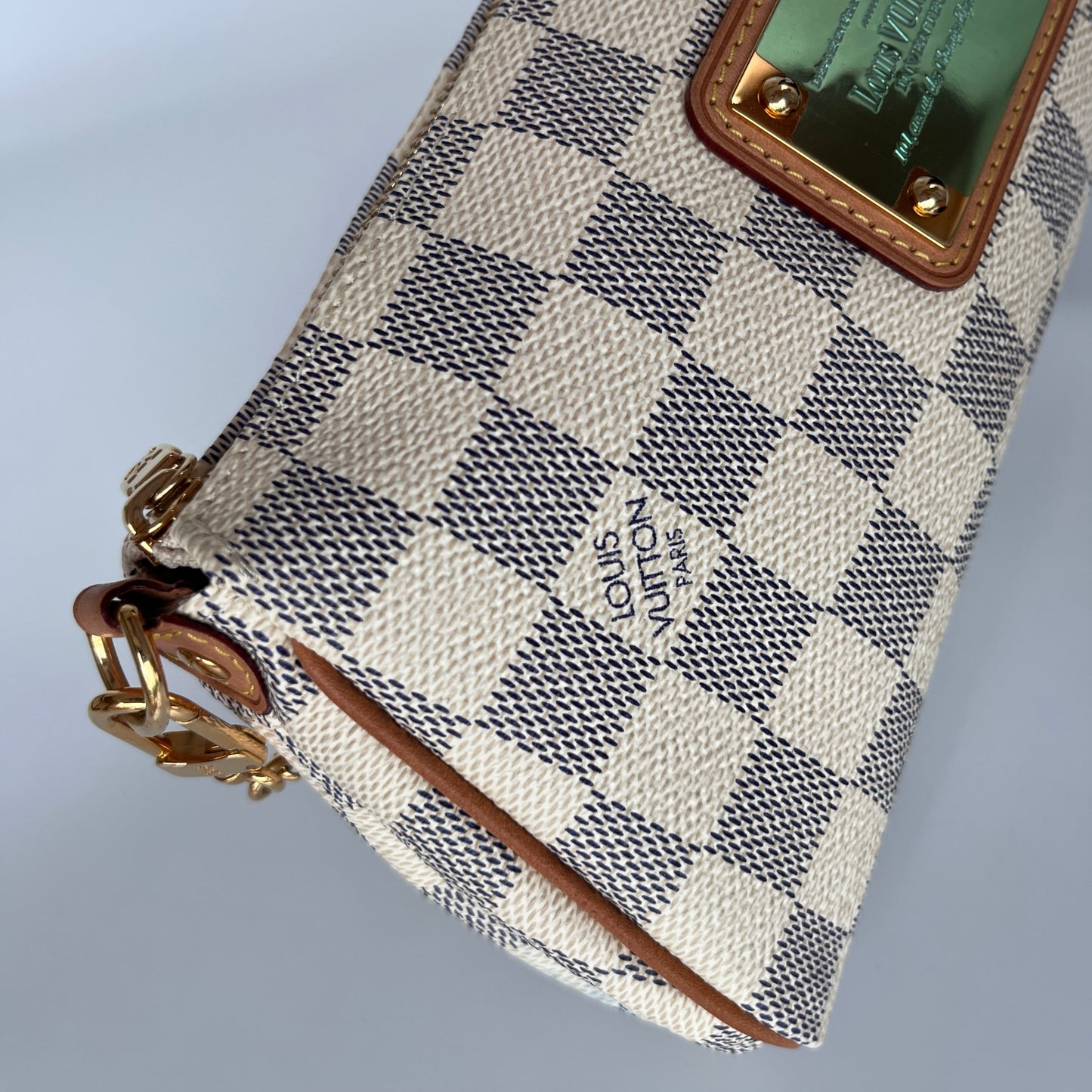 Louis Vuitton Eva PM Damier Azur Clutch