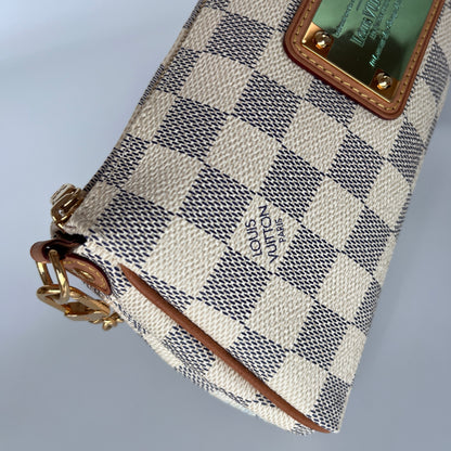 Louis Vuitton Eva PM Damier Azur Clutch