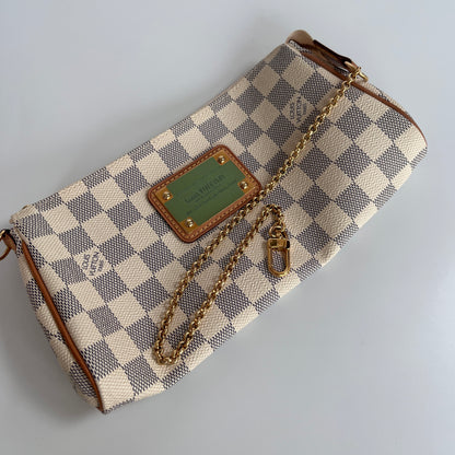 Louis Vuitton Eva PM Damier Azur Clutch