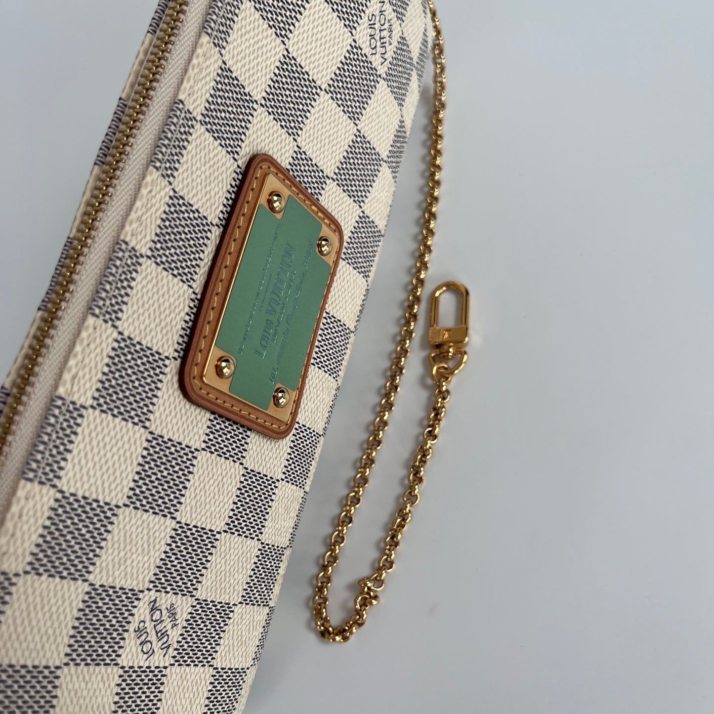 Louis Vuitton Eva PM Damier Azur Clutch