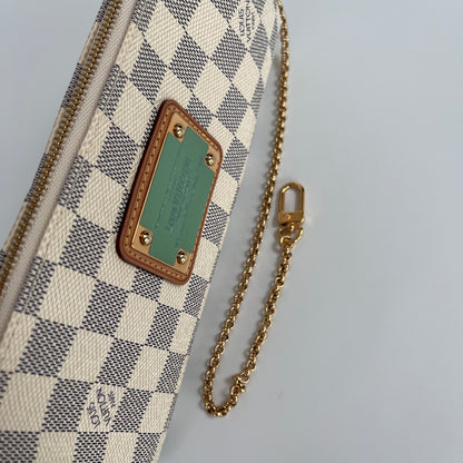 Louis Vuitton Eva PM Damier Azur Clutch