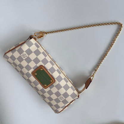 Louis Vuitton Eva PM Damier Azur Clutch