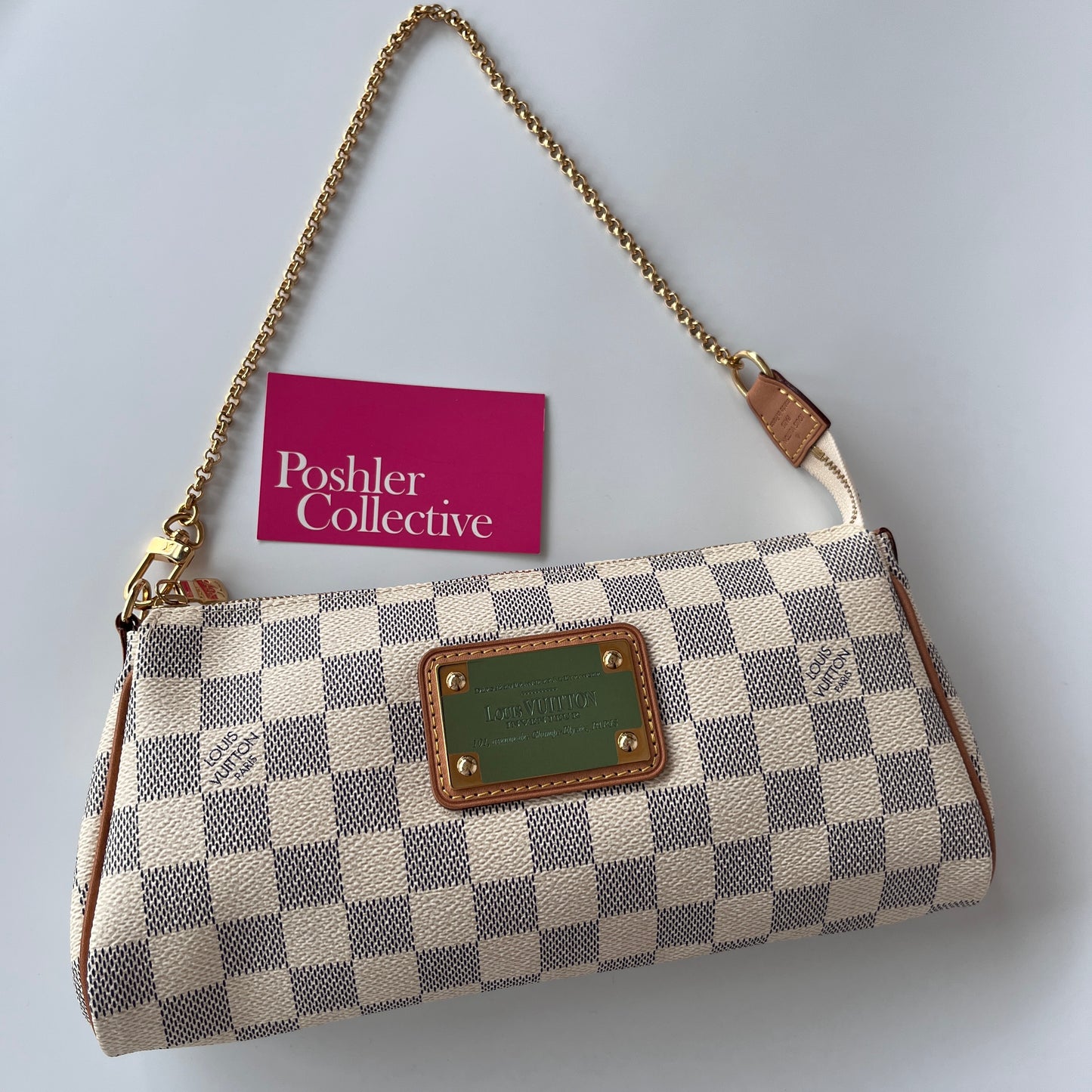 Louis Vuitton Eva PM Damier Azur Clutch