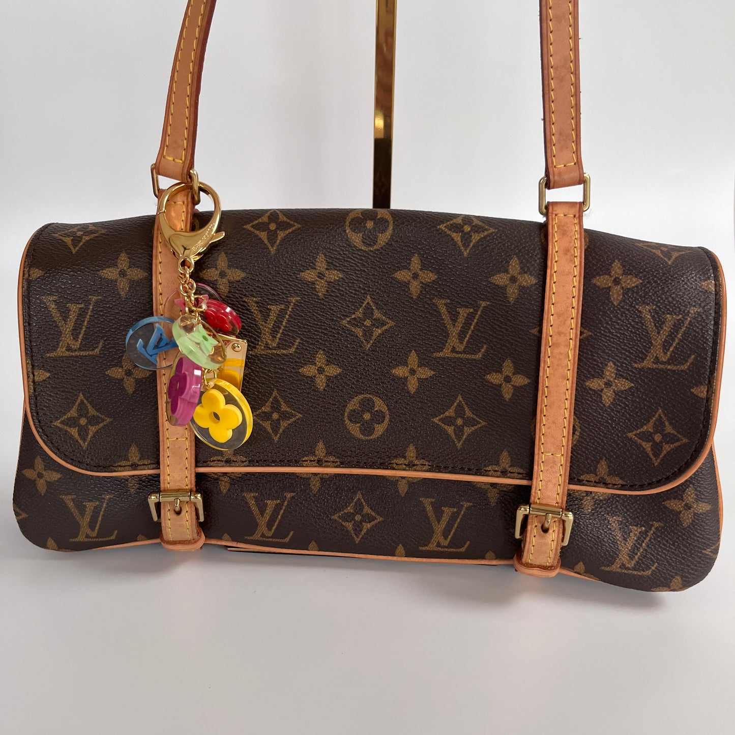 Louis Vuitton Multicolor Blooming Flowers Bag Charm
