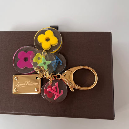 Louis Vuitton Multicolor Blooming Flowers Bag Charm